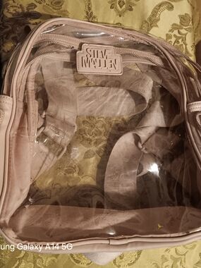 Steve Madden Blush Clear Backpack - Transparent Women’s Bag